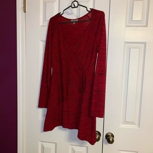 Red Sophie Max Top